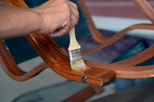 Restoration of wooden chairs